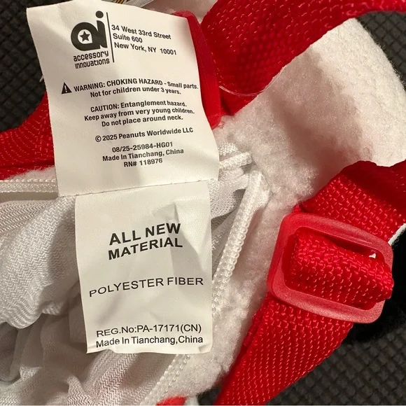 Snoopy Sherpa Plush Backpack Peanuts White Soft Stuffed Mini Backpack NWT - Picture 4 of 7